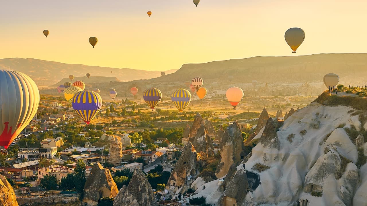 Hot Air Balloon Flight Over Goreme